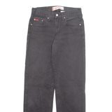 LEE COOPER Womens Jeans Black Regular Straight W26 L29