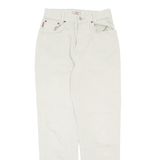 HIGHLANDS Womens Jeans Grey Regular Straight W24 L27