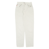 HIGHLANDS Womens Jeans Grey Regular Straight W24 L27