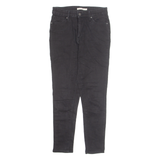 LEVI'S Womens Jeans Black Regular Skinny W29 L28