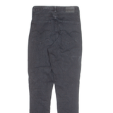 LEVI'S Womens Jeans Black Regular Straight W26 L27