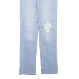 LEVI'S Womens Jeans Blue Regular Straight W27 L28