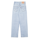 LEVI'S Womens Jeans Blue Regular Straight W24 L27
