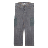 JOHN BARNES Womens Jeans Grey Regular Straight W34 L32