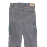 JOHN BARNES Womens Jeans Grey Regular Straight W34 L32