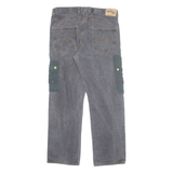 JOHN BARNES Womens Jeans Grey Regular Straight W34 L32