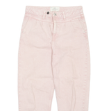 COLOR BLUE Womens Jeans Pink Regular Straight W30 L27