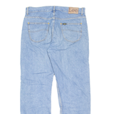 LEE Mens Jeans Blue Regular Straight W34 L30