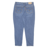 LEVI'S Womens Jeans Blue Regular Straight W28 L24