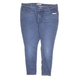 LEVI'S Womens Jeans Blue Slim Skinny W38 L25