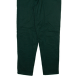 HIGHLANDS Womens Trousers Green Relaxed Tapered W30 L30
