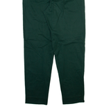 HIGHLANDS Womens Trousers Green Relaxed Tapered W30 L30