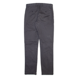 TOMMY HILFIGER Mens Trousers Grey Slim Straight W30 L32