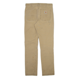 CARHARTT Mens Trousers Beige Regular Straight W32 L32