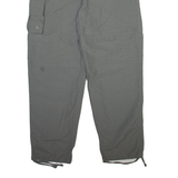 VAUGE Detachable Legs Mens Trousers Grey Relaxed Straight W34 L31