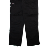 DICKIES Mens Trousers Black Regular Straight W32 L31