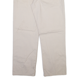 TOMMY HILFIGER Mens Trousers Cream Regular Straight W36 L30
