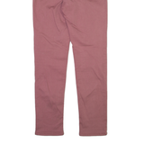 BARBOUR Womens Trousers Pink Slim Straight W30 L31