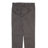 TOMMY HILFIGER Mens Trousers Grey Slim Straight W30 L32