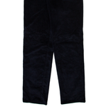LAUREN RALPH LAUREN Womens Corduroy Trousers Blue Regular Straight W28 L30