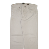 WRANGLER Mens Trousers Beige Regular Straight W36 L33