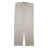 WRANGLER Mens Trousers Beige Regular Straight W36 L33