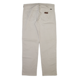 WRANGLER Mens Trousers Beige Regular Straight W36 L33