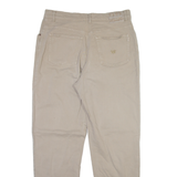 BLUE WILLIS Womens Trousers Beige Regular Tapered W32 L29