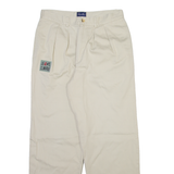 CYRILLUS Mens Trousers Beige Regular Tapered W28 L27