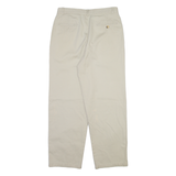 CYRILLUS Mens Trousers Beige Regular Tapered W28 L27