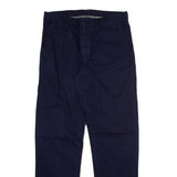 CARHARTT Mens Trousers Blue Regular Straight W30 L32
