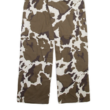 BERSHKA Cargo Womens Trousers Brown Regular Straight W26 L32