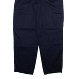 ADIDAS Mens Trousers Blue Relaxed Straight W30 L30