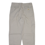 RIFLE Mens Trousers Grey Regular Tapered W32 L32