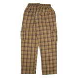 DOCKS DUPONT Cargo Mens Trousers Beige Relaxed Straight W26 L28