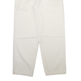 GARRY Mens Trousers Cream Regular Straight W28 L28