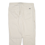 THE NORTH FACE Womens Trousers Cream Regular Tapered W32 L29