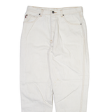 GBNT Womens Trousers Beige Regular Tapered W30 L28