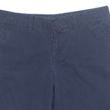 TOMMY HILFIGER Womens Chino Shorts Blue UK 10 W31