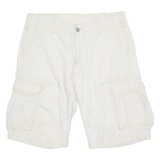 LEVI'S Mens Cargo Shorts Cream M W31
