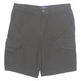CHAPS Mens Cargo Shorts Grey M W34