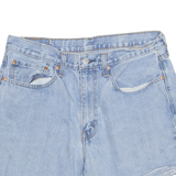 LEVI'S 550 Cut Off Womens Denim Shorts Blue L W36