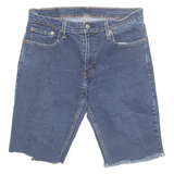 LEVI'S Cut Off 514 Mens Denim Shorts Blue M W32