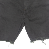 LEVI'S Cut Off 511 Mens Denim Shorts Black XL W38