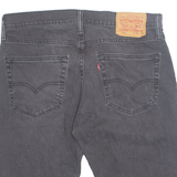 LEVI'S Cut Off 511 Mens Denim Shorts Black M W32