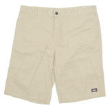 DICKIES Mens Workwear Shorts Beige Loose 2XL W40