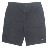 DICKIES Mens Workwear Shorts Black XL W40
