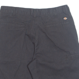 DICKIES FLEX Mens Workwear Shorts Black M W32