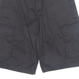 DICKIES Mens Workwear Shorts Black Loose M W30