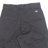 DICKIES Mens Workwear Shorts Black Loose M W30